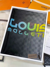 2019 louis vuitton top quality scarf L365 black