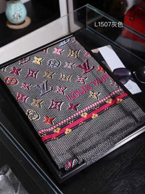 2019 louis vuitton top quality scarf L368 grey