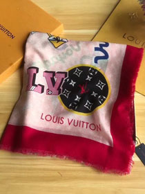 2019 louis vuitton top quality scarf L371 pink