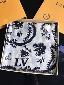 2019 louis vuitton top quality scarf L382 white