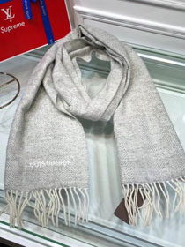 2019 louis vuitton top quality scarf L383 light grey