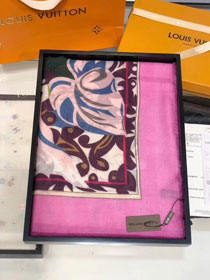 2019 louis vuitton top quality scarf L392 purple