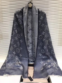2019 louis vuitton top quality scarf L394 blue