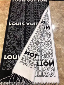 2019 louis vuitton top quality scarf L398 black