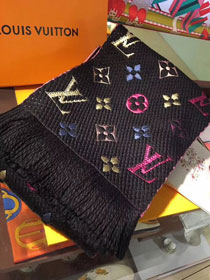 2019 louis vuitton top quality scarf L403 black