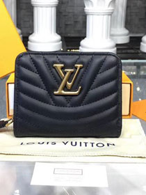 Louis Vuitton new wave zipped compact wallet m63789 black