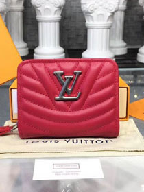 Louis Vuitton new wave zipped compact wallet m63789 red