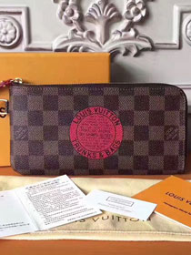Louis vuitton damier azur zippy wallet M58024