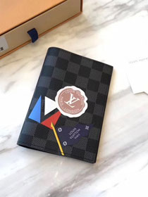 Louis vuitton damier ebene passport cover N61701