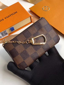 Louis vuitton damier ebenee key pouch N62658