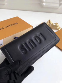 Louis vuitton dark Infinity leather Brazza wallet m66540
