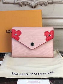 Louis vuitton epi leather Victorine wallet M62980 pink