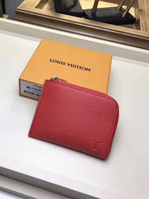 Louis vuitton epi leather coin purse M61801 red