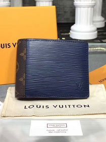 Louis vuitton epi leather multiple organizer M62960 blue