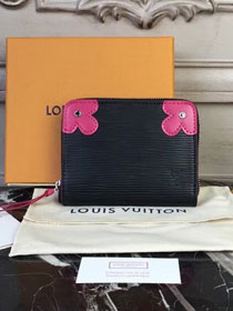 Louis vuitton epi leather zippy coin purse M62971 black