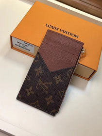 Louis vuitton monogram canvas coin card holder M64038