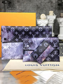 Louis vuitton monogram canvas pochette alpha triple M44177