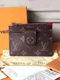 Louis vuitton monogram canvas porte card holder M66351 bordeaux