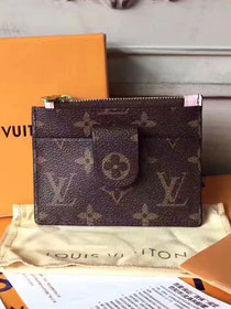 Louis vuitton monogram canvas porte card holder M66351 pink