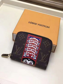 Louis vuitton monogram canvas zippy coin purse M62394