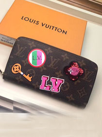 Louis vuitton monogram canvas zippy wallet M63392