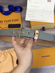 Louis vuitton original canvas voyager 35mm belt MP043Q