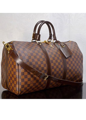 Louis vuitton original damier ebene keepall 50 bag N41427