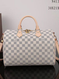 Louis vuitton original damier azur speedy 30 N41370