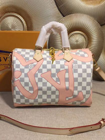 Louis vuitton original damier azur speedy bandouliere 30 N41052