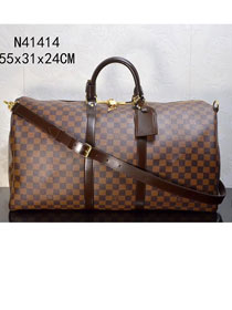 Louis vuitton original damier ebene keepall 55 bag N41414