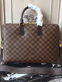 Louis vuitton original damier ebene porte documents jour N48224