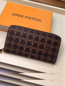 Louis vuitton original damier ebene sarah wallet N60123