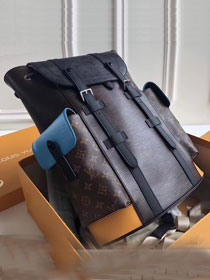 Louis vuitton original epi leather christopher PM M51458 dark coffee