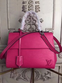 Louis vuitton original epi leather cluny BB M53364 rose red