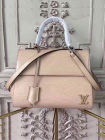 Louis vuitton original epi leather cluny BB M54267 apricot