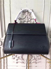 Louis vuitton original epi leather cluny MM M41302 black&rose red