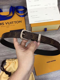 Louis vuitton original monogram 30mm belt MP056