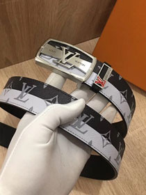 Louis vuitton original monogram 38mm belt M9377 white