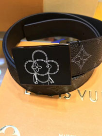 Louis vuitton original monogram Ink metropole belt M0048Q