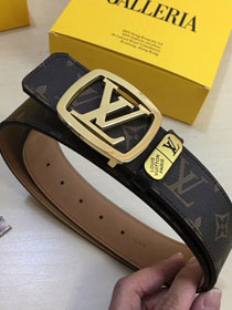 Louis vuitton original monogram canvas 40mm belt M9236Q