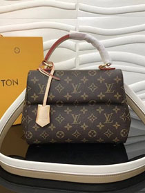 Louis vuitton original monogram canvas cluny bb M43792 white