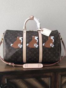 Louis vuitton original monogram canvas keepall 45 bag M41429