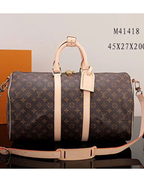 Louis vuitton original monogram canvas keepall 45 bag M41428