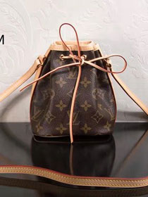 Louis vuitton original monogram canvas nano noe bag M41346