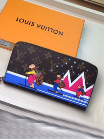 Louis vuitton original monogram canvas zippy wallet m63379