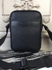 Louis vuitton original monogram empreinte danube bag m43681 black