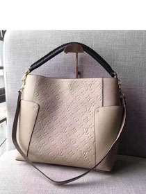 Louis vuitton original monogram empreinte leather M50074 beige