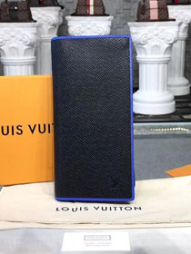 Louis vuitton original taiga leather brazza wallet m30558 black