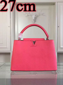 Louis vuitton original taurillon leather capucines BB M90294 watermelon