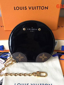 Louis vuitton vernis leather micro boite chapeau purse M63848 black